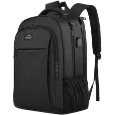 Matein 1007 Black USB 15.6'' laptop travel backpack