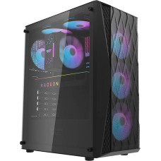 Computer case Darkflash DK352 MESH + 4 aRGB fans (black)