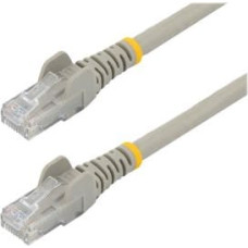 Startech .com 50cm CAT6 Ethernet kabelis - pelēks, bez svītrām, gigabitu CAT 6 vads - 100W PoE RJ45 UTP 650MHz 6. kategorijas tīkla Patch Cord UL|TIA (N6PATC50CMGR) - savienojuma kabelis - 50 cm - pelēks