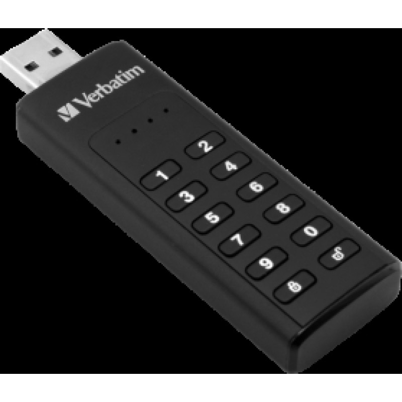 USB Atmiņa Verbatim 64GB Keypad Secure