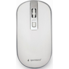 Gembird Wireless Optical Mouse White | Silver