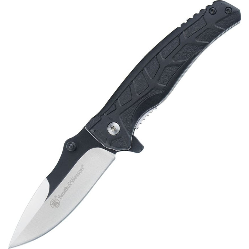 Smith&Wesson Smith & Wesson &mdash; Extreme Ops divu toņu saliekamais nazis &mdash; 3Cr &mdash; melns &mdash; 1209517