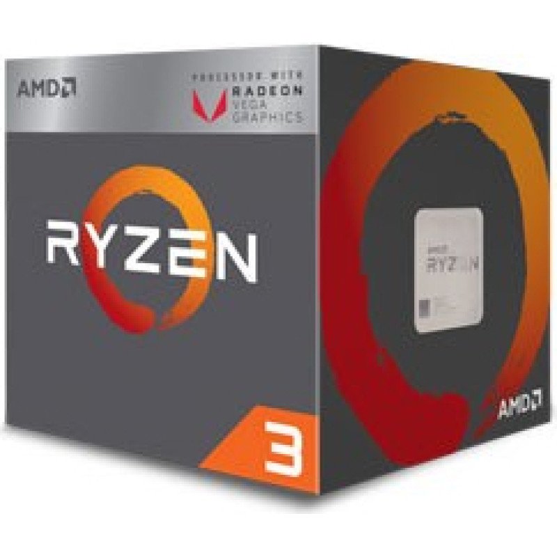 AMD Ryzen 3 3200G - 4x - 3.6 GHz - So.AM4