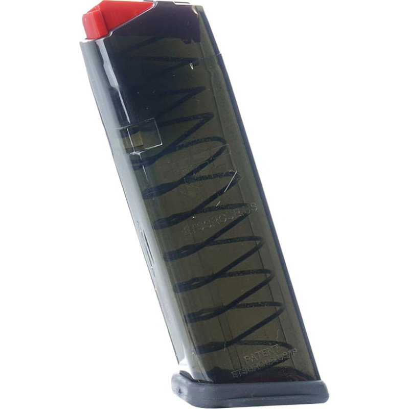 Elite Tactical Systems (Ets) ETS — polimēru žurnāls Glock 20/29/40 – 10 mm — 15 kārtas — oglekļa dūmu sērija — SMK-GLK-20