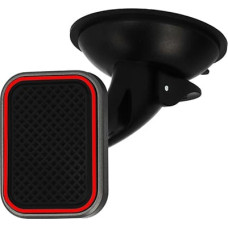 Car holder - TXR - MAGNETIC | 2 mounts: on the glass and air vent | with a red frame