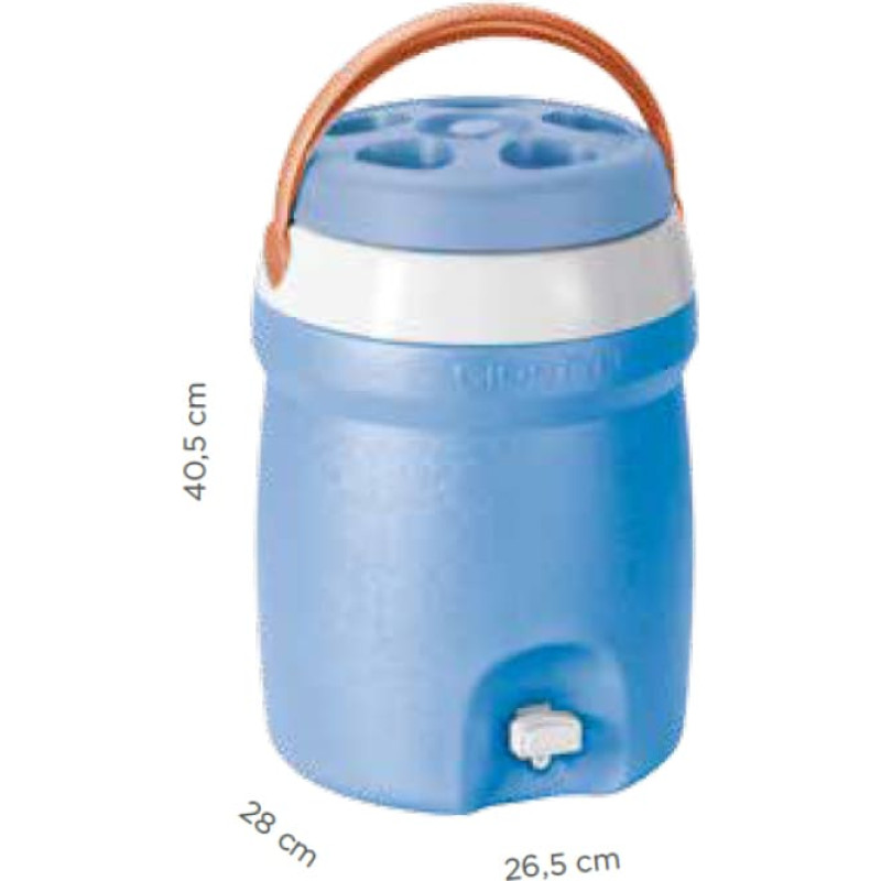 Gio`style Termoss 10,75L Fiesta 10 zils-oranžs