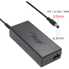 Notebook power supply Akyga AK-ND-27 19V | 4.74A 90W 5.5 x 3.0 mm + pin SAMSUNG 1.2m