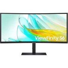 Samsung ViewFinity S6 S34C652UAU - S65UC Series - LED monitor - curved - 34