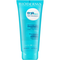 Bioderma ABCDerm Barojošs attīrošs attīrošs gēls Gel Moussant Maigs attīrošs putojošs gēls 200 ml