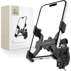 Tech-Protect V3 bicycle phone holder on the handlebar - black