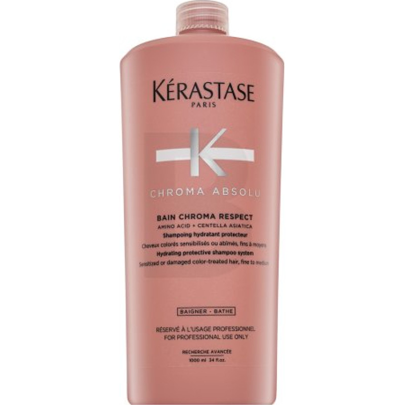 Kerastase Kérastase Chroma Absolu Bain Chroma Respect aizsargājošs šampūns krāsotiem matiem 1000 ml