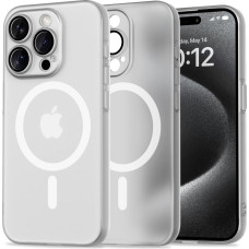 TECH-PROTECT MAGSLIM MAGSAFE IPHONE 15 PRO MATĒTS|BALTS