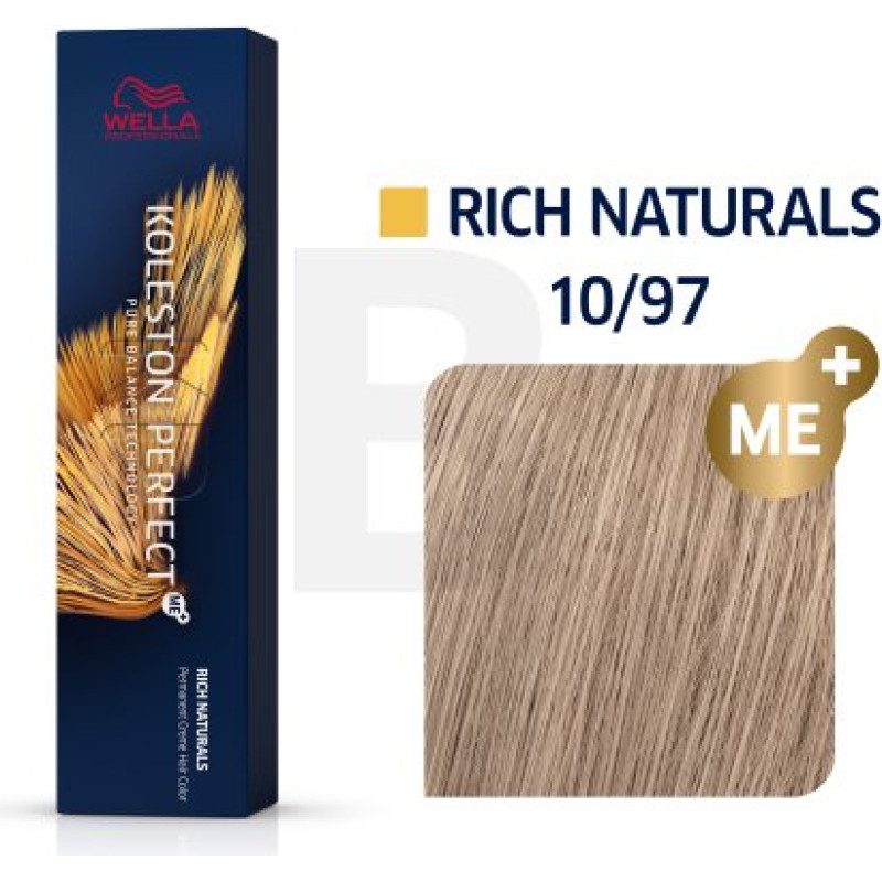 Wella Professionals Koleston Perfect Me+ Rich Naturals profesionāla permanentā matu krāsa 10|97 60 ml