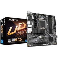 Gigabyte Q670M D3H - motherboard - micro ATX - LGA1700 Socket - Q670