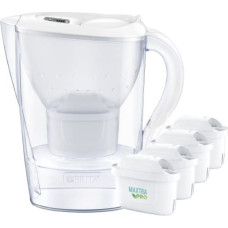 Brita Marella XL 3.5l filter jug + 4 cartridges PRO Pure Performance cartridges White