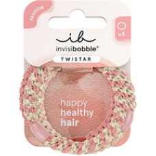 Invisibobble Twistar Blush Braids ( 3 ks ) - Gumičky do vlasů