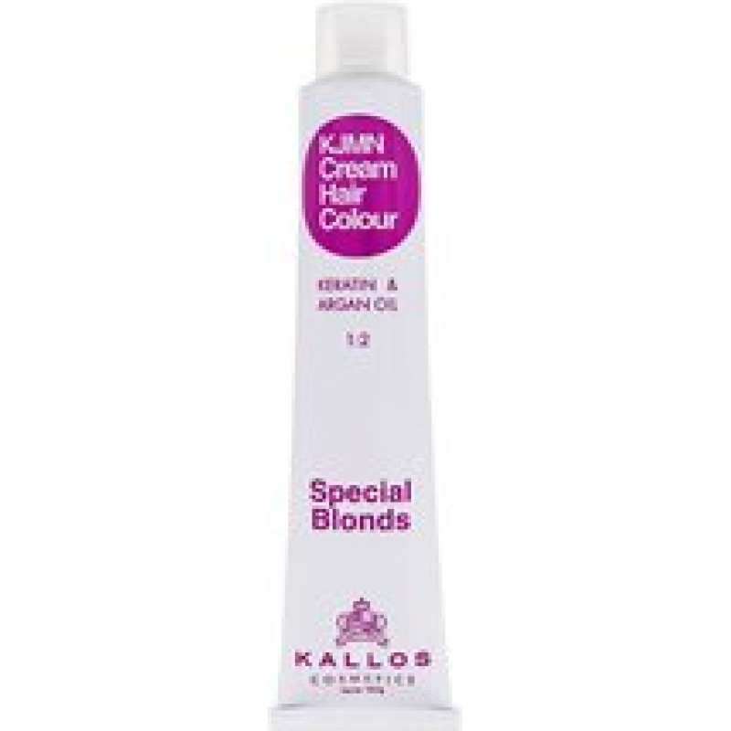 Kallos KJMN Cream Hair Colour Keratin & Argan Oil Special Blonds - Barva na blond vlasy