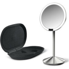 Simplehuman Sensor s LED osvětlením, 10x zvětšení - Cestovní dobíjecí kosmetické zrcátko