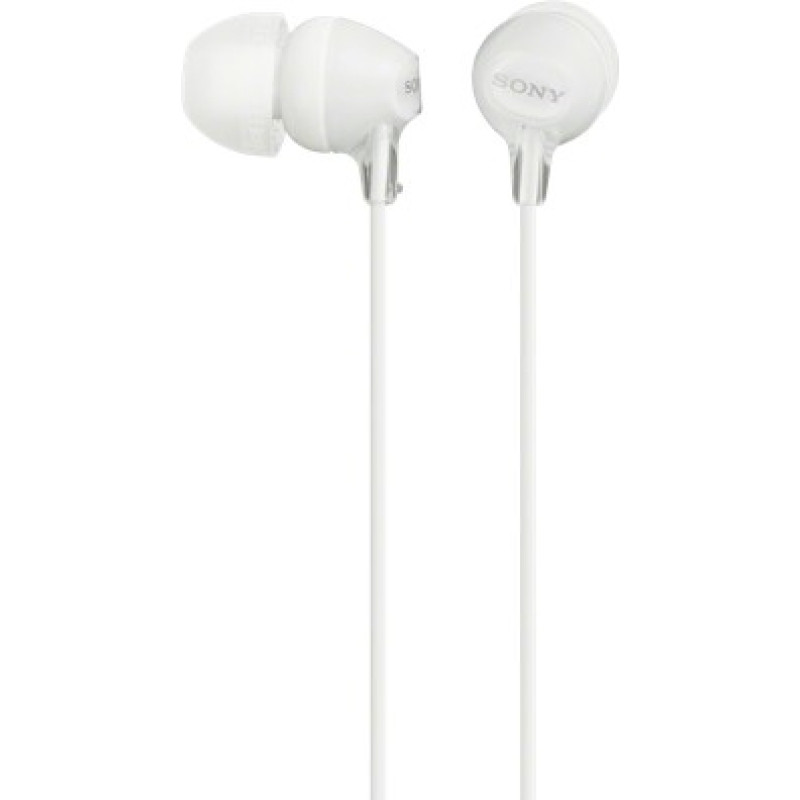 In-ear Headphones with mic MDR-EX15AP White