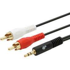 TB Cable 3,5mm MiniJack -2x RCA M|M 2,5m