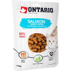 Ontario Gardumi kaķiem : Ontario Cat Salmon Short Sticks 50g.