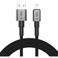 TECH-PROTECT ULTRABOOST DNA LIGHTNING CABLE 15W|2.4A 200CM IRON GREY