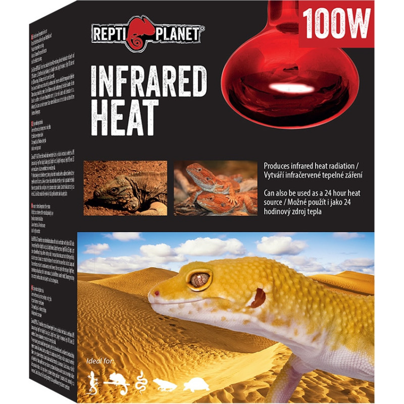 Repti Planet Spuldze terārija lampai : Repti Planet Bulb Infrared HEAT 100W