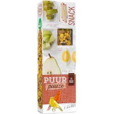 Witte Molen Papildbarība putniem : Witte Molen Puur PAUZE STICKS CANARY APPLE & PEAR 60g