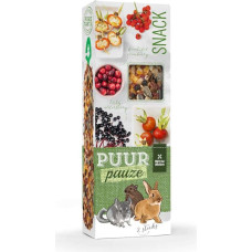 Witte Molen Papildbarība grauzējiem : Witte Molen Puur PAUZE gourmet treat sticks for Rabbits and Rodents, 110g|2gab.