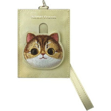 Nimmy portfel na karty khaki Big Eyed     Pet 2.0 Cat