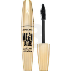 Dermacol Mega Lashes skropstu tuša Super Volume skropstu pieaudzēšanai un apjomam Melna 13 ml