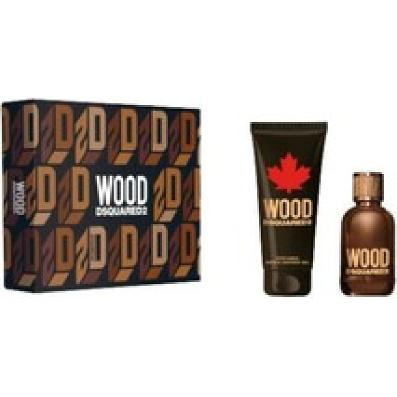 Dsquared2 Wood pour Homme Gift set EDT 100 ml and shower gel 150 ml