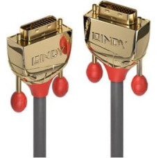 Lindy Gold - DVI cable - DVI-D to DVI-D - 2 m