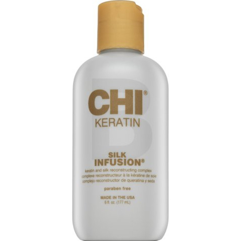 Farouk Systems CHI Keratin Silk Infusion matu kopšanas līdzeklis rupjiem un nepaklausīgiem matiem 177 ml