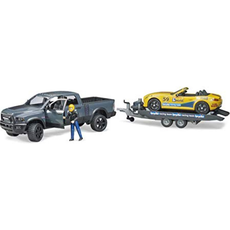 Bruder RAM 2500 Power Wagon and BRUDER R - 02504