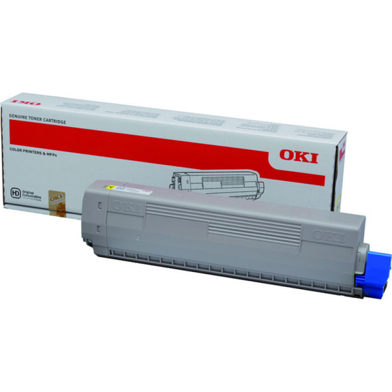 OKI Toner OKI yellow  7300pgs  C822