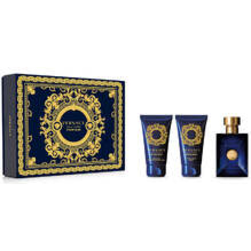 Versace Dylan Blue Gift Set EDT 50 ml, Shower Gel Dylan Blue 50 ml and Balm after Shave Dylan Blue 50 ml