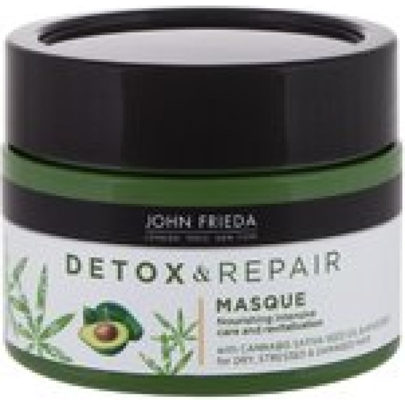 John Frieda Detox & Repair Hair Mask - Mask for dry and damaged hair with a tendency to breakage