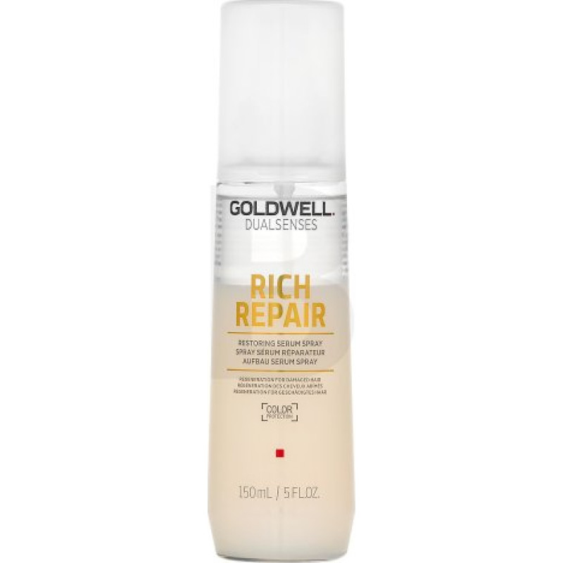 Goldwell Dualsenses Rich Repair Atjaunojošs atjaunojošs serums izsmidzināms līdzeklis sausiem un bojātiem matiem 150 ml