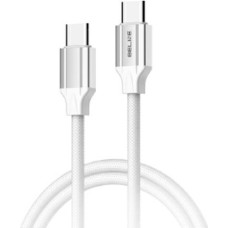 Beline Kabel 65W USB-C|USB-C 1m           biały|white BLNCWC03