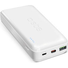 SBS 20000 mAh multi-port power bank with 20W Power Delivery technology White
