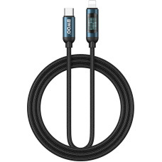 BWOO 27W Braided USB-C to Lightning cable, with animation light 1m