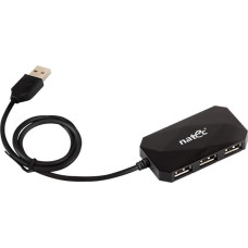 USB Hub 4-PORT LOCUST Black