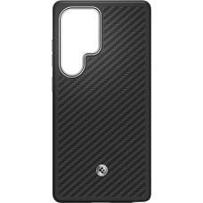 Etui Samsung Spigen Enzo Aramid Magnet    do Galaxy S25 Ultra czarno-srebrny