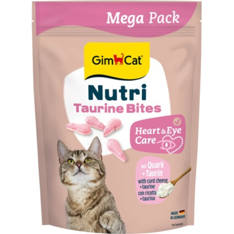 Gimborn Gardumi kaķiem - GimCat NUTRI TAURINE BITES QUARK 425gr
