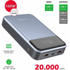 Swissten Power Bank Ārējas uzlādes baterija Datoram 20 000 mAh 100W