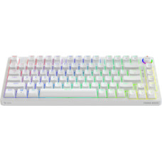 Klaviatūra Savio Wireless Mechanical Phenix White 75% Outemu Yellow Pro