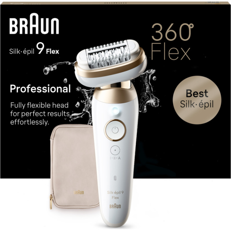 Braun SES9-011 3D Silk•epil 9 Flex Epilator