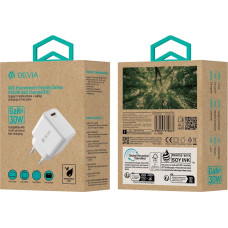 Devia wall charger GRS EA457 GaN PD 30W 1x USB-C white