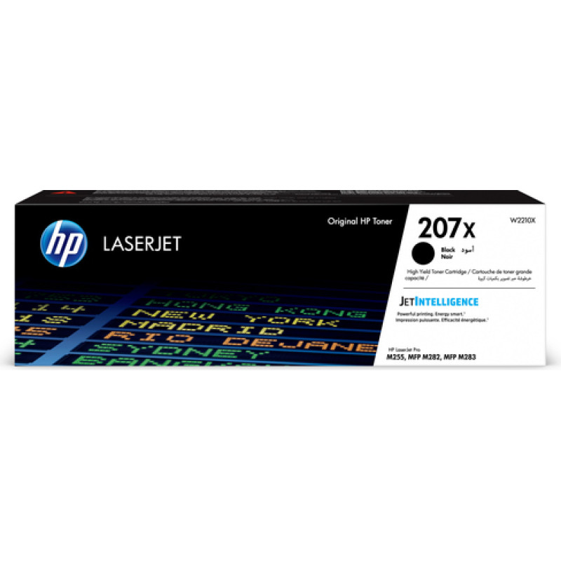 Hewlett Packard HP Toner W 2210 X black No. 207 X